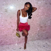 Mini Sequins Bodycon Skirt